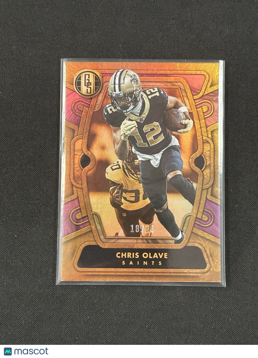 2024 Panini Gold Standard Purple #71 Chris Olave /24