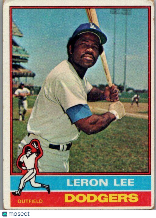 1976 Topps #487 Leron Lee