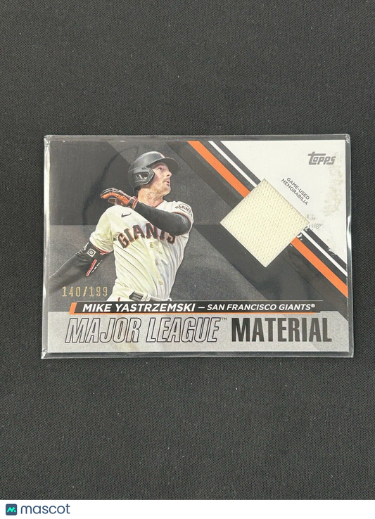 2024 Topps Major League Materials #MLM2-MY Mike Yastrzemski /199