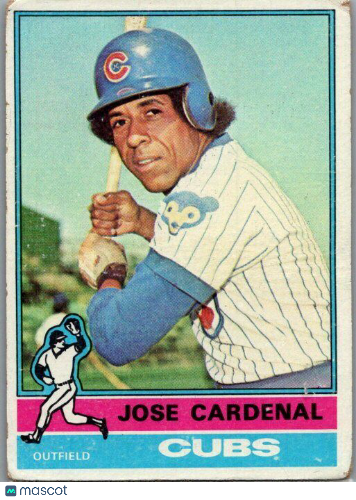 1976 Topps #430 Jose Cardenal