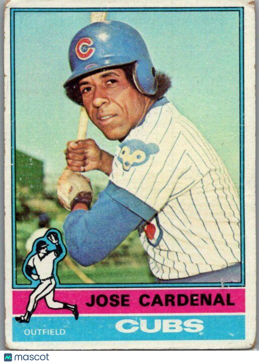 1976 Topps #430 Jose Cardenal