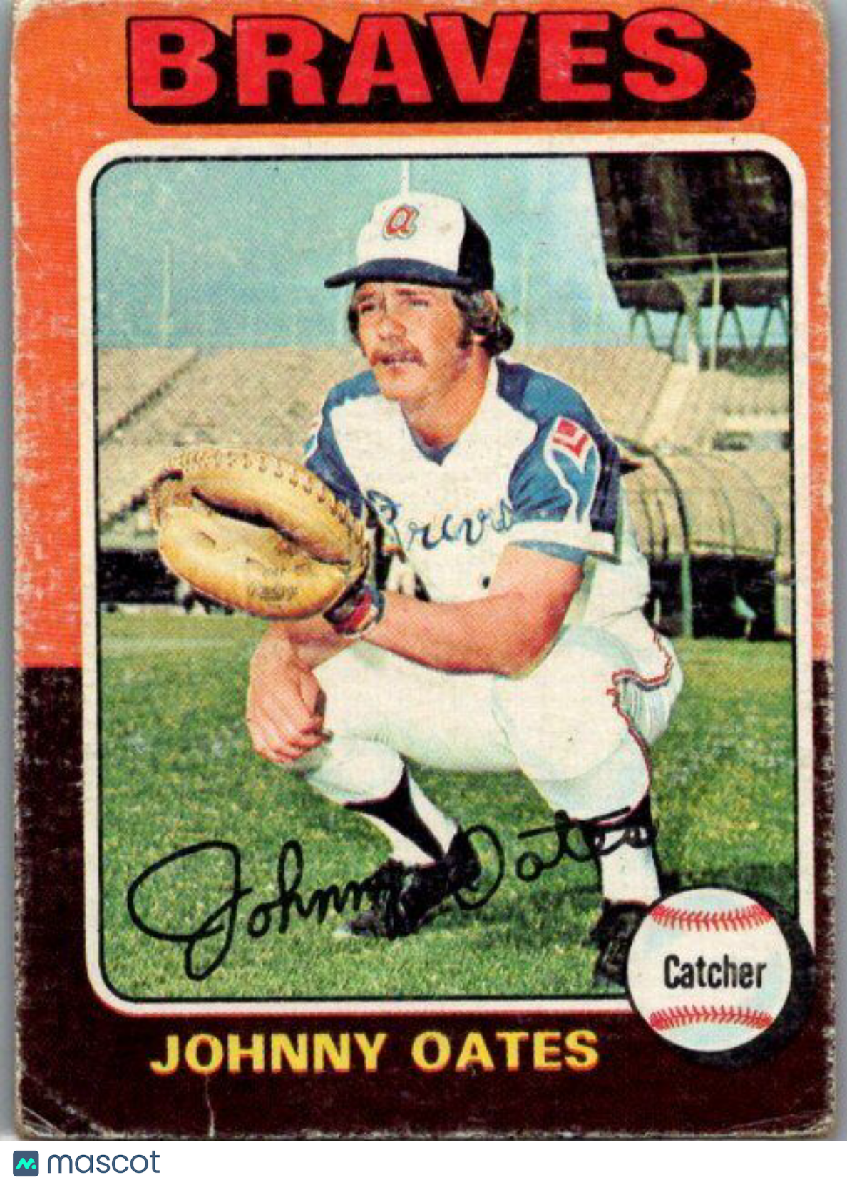 1975 Topps #319 Johnny Oates