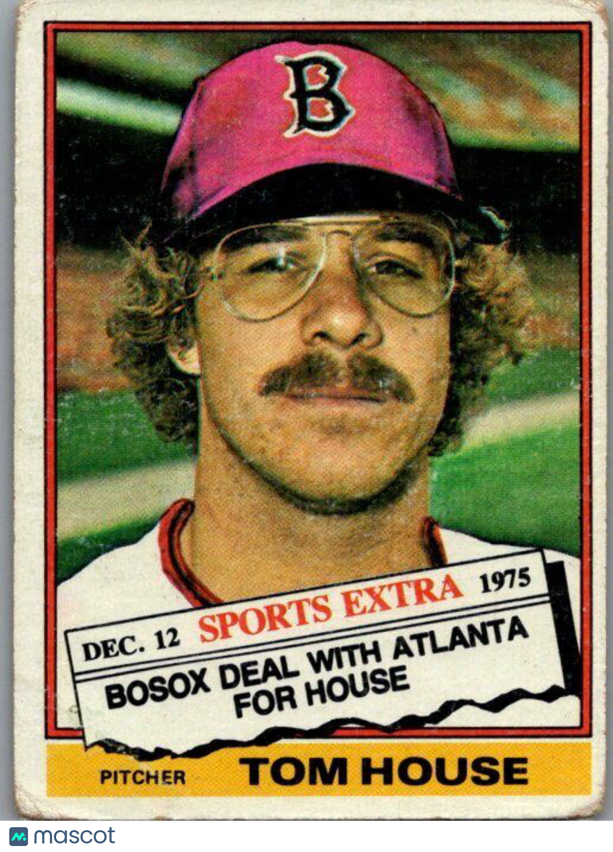 1976 Topps #231T Tom House Traded