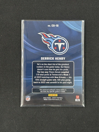 2023 Panini Zenith Color Guard #CG-10 Derrick Henry