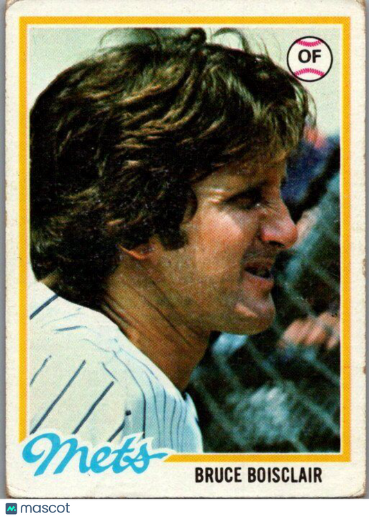 1978 Topps #277 Bruce Boisclair