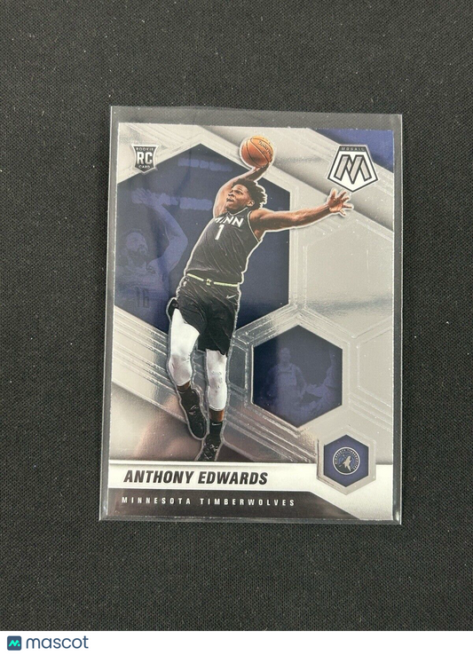 2020-21 Panini Mosaic #201 Anthony Edwards RC