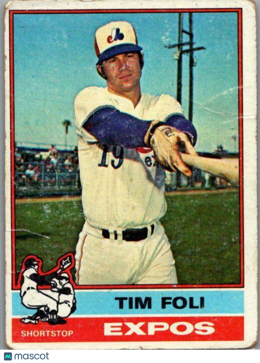 1976 Topps #397 Tim Foli