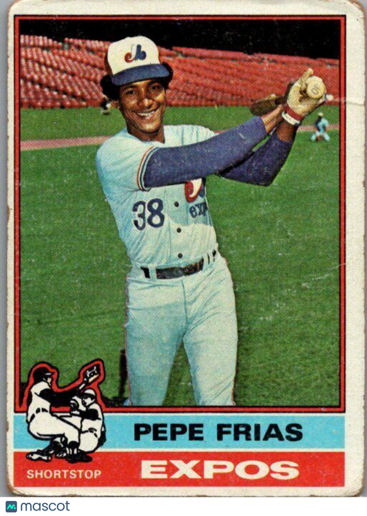 1976 Topps #544 Pepe Frias