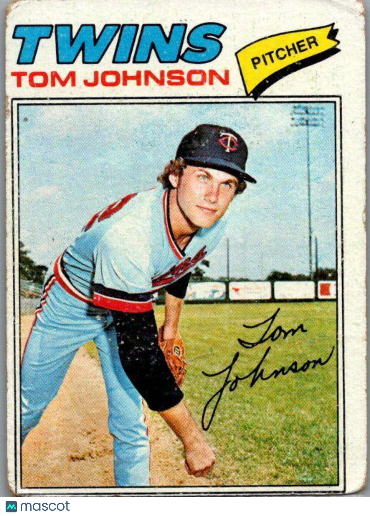 1977 Topps #202 Tom Johnson