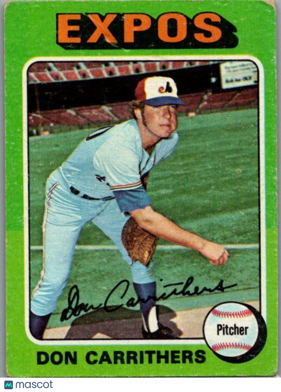 1975 Topps #438 Don Carrithers