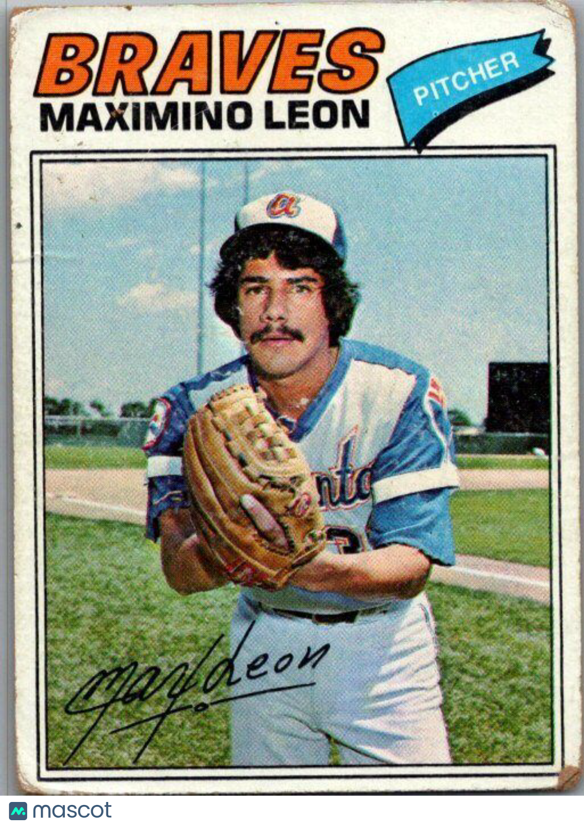 1977 Topps #213 Maximino Leon