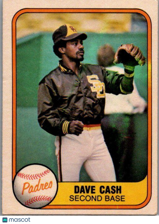 1981 Fleer #492 Dave Cash