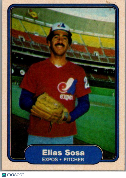 1982 Fleer #208 Elias Sosa