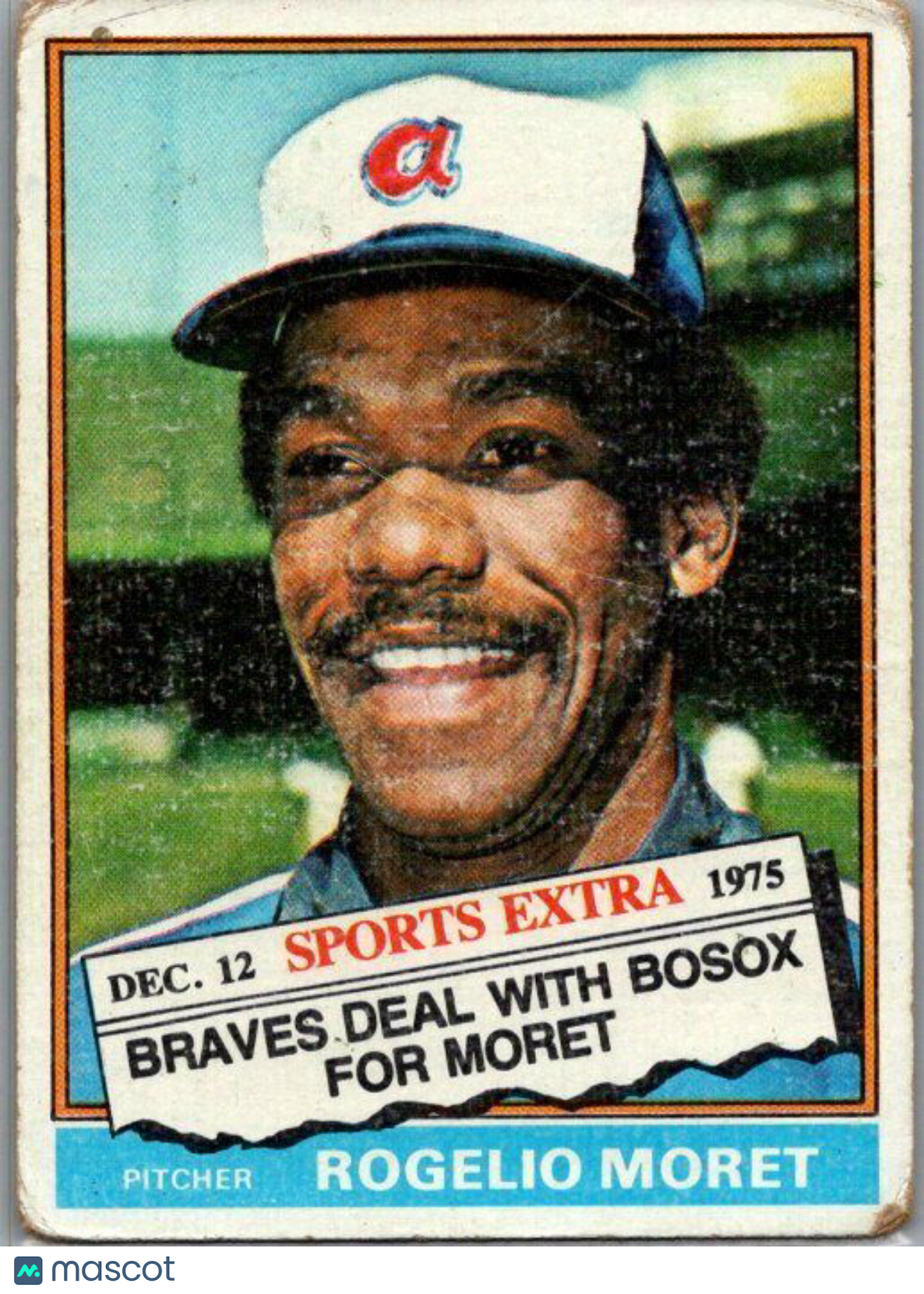 1976 Topps #632T Rogelio Moret Traded