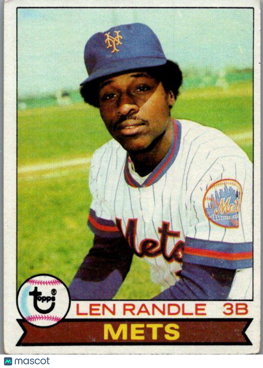 1979 Topps #454 Len Randle