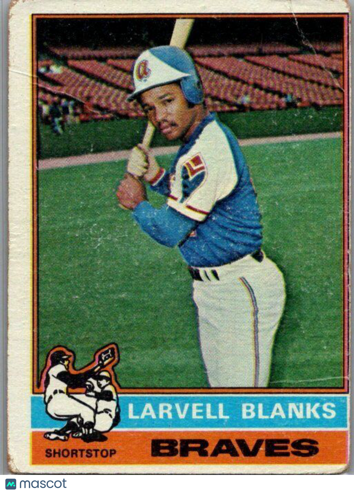 1976 Topps #127 Larvell Blanks