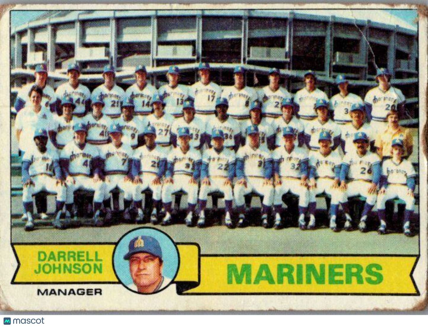 1979 Topps #659 Seattle Mariners / Darrell Johnson TC, MGR, CL Team Checklists