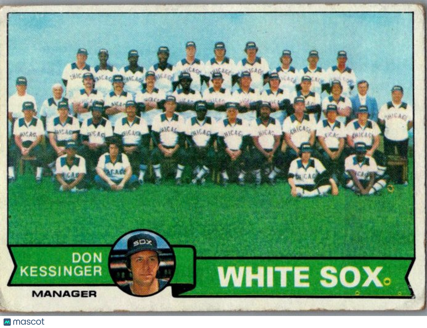 1979 Topps #404 Chicago White Sox / Don Kessinger TC, MGR, CL Team Checklists