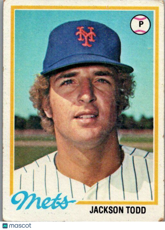 1978 Topps #481 Jackson Todd