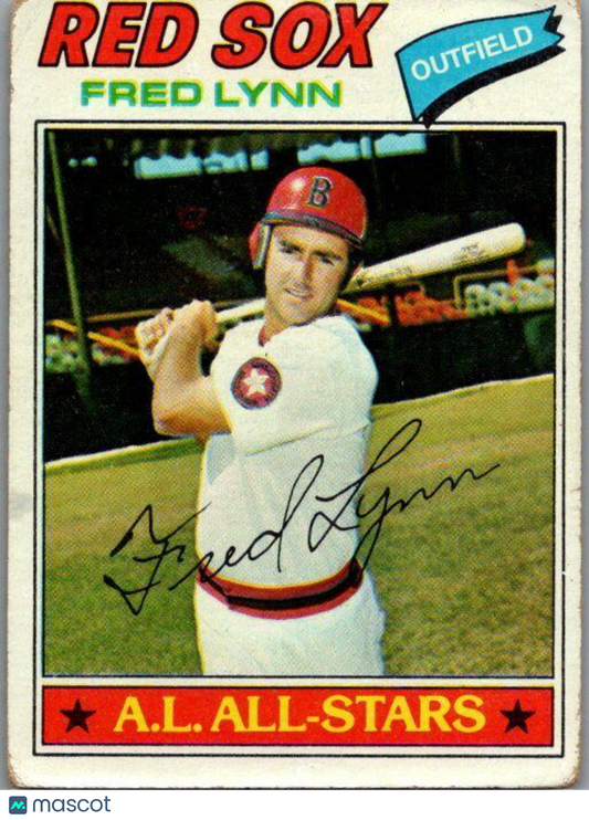 1977 Topps #210 Fred Lynn