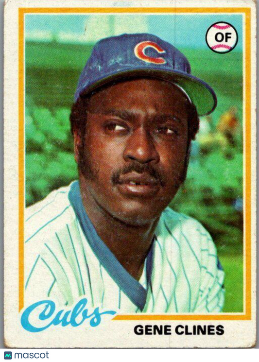 1978 Topps #639 Gene Clines