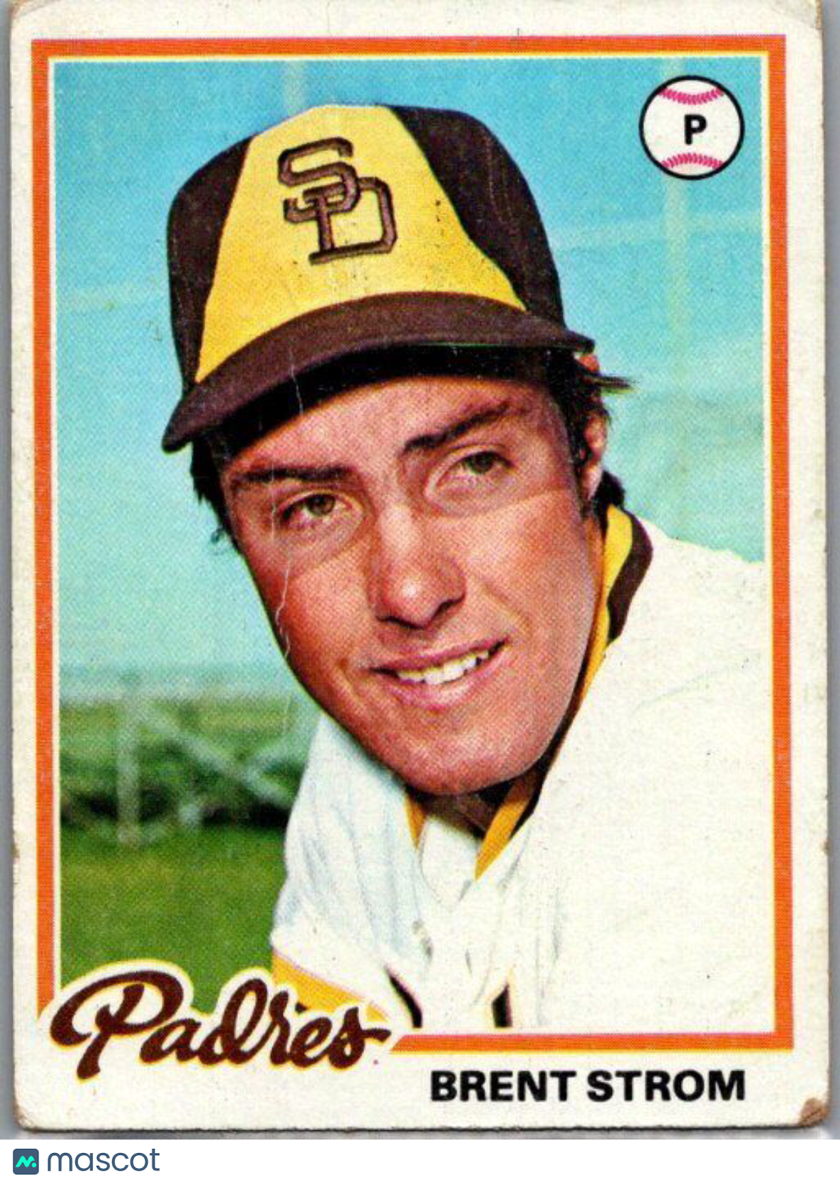 1978 Topps #509 Brent Strom