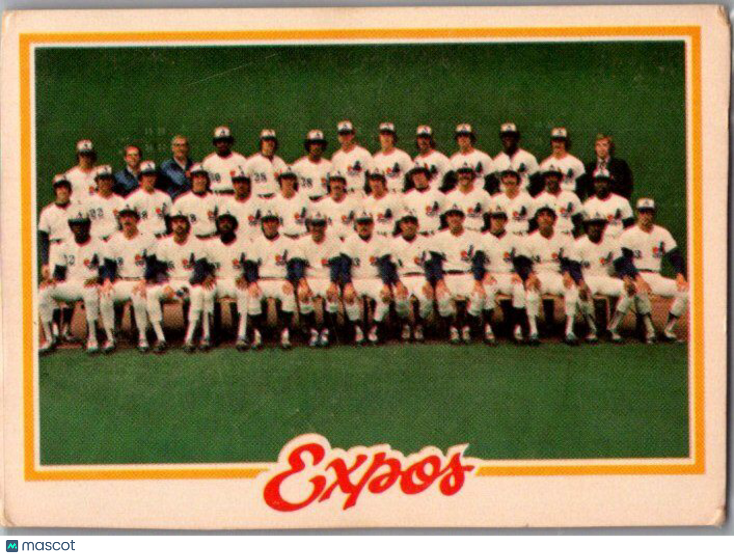 1978 Topps #244 Montreal Expos Team Checklists