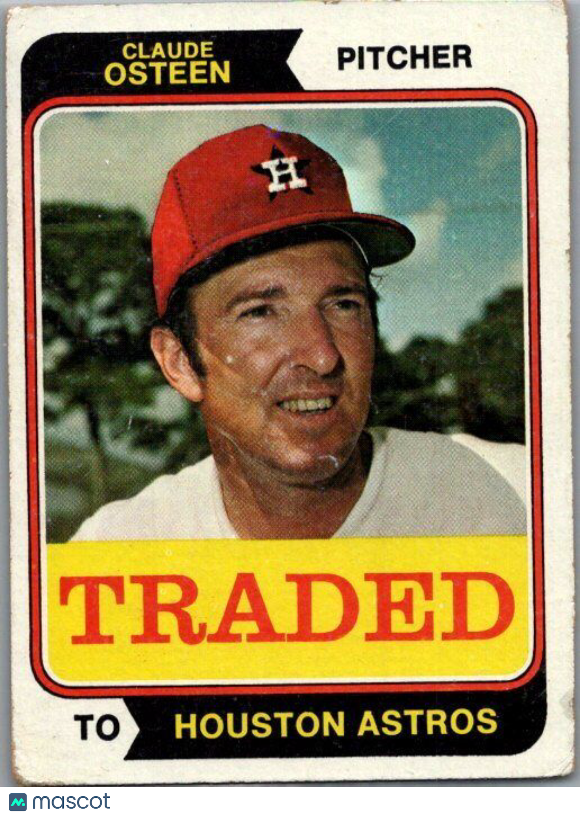 1974 Topps #42T Claude Osteen Traded