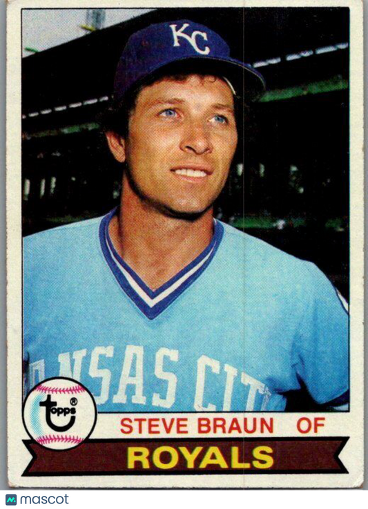 1979 Topps #502 Steve Braun