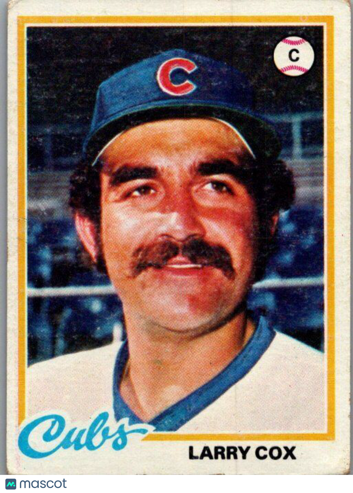 1978 Topps #541 Larry Cox