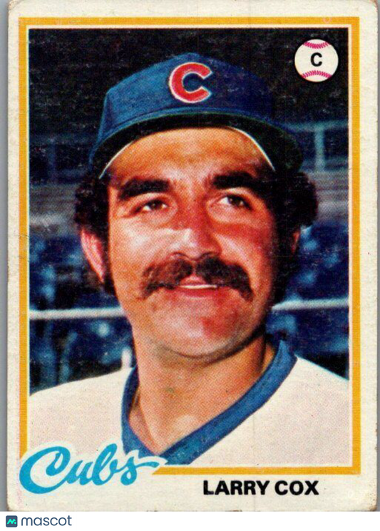 1978 Topps #541 Larry Cox