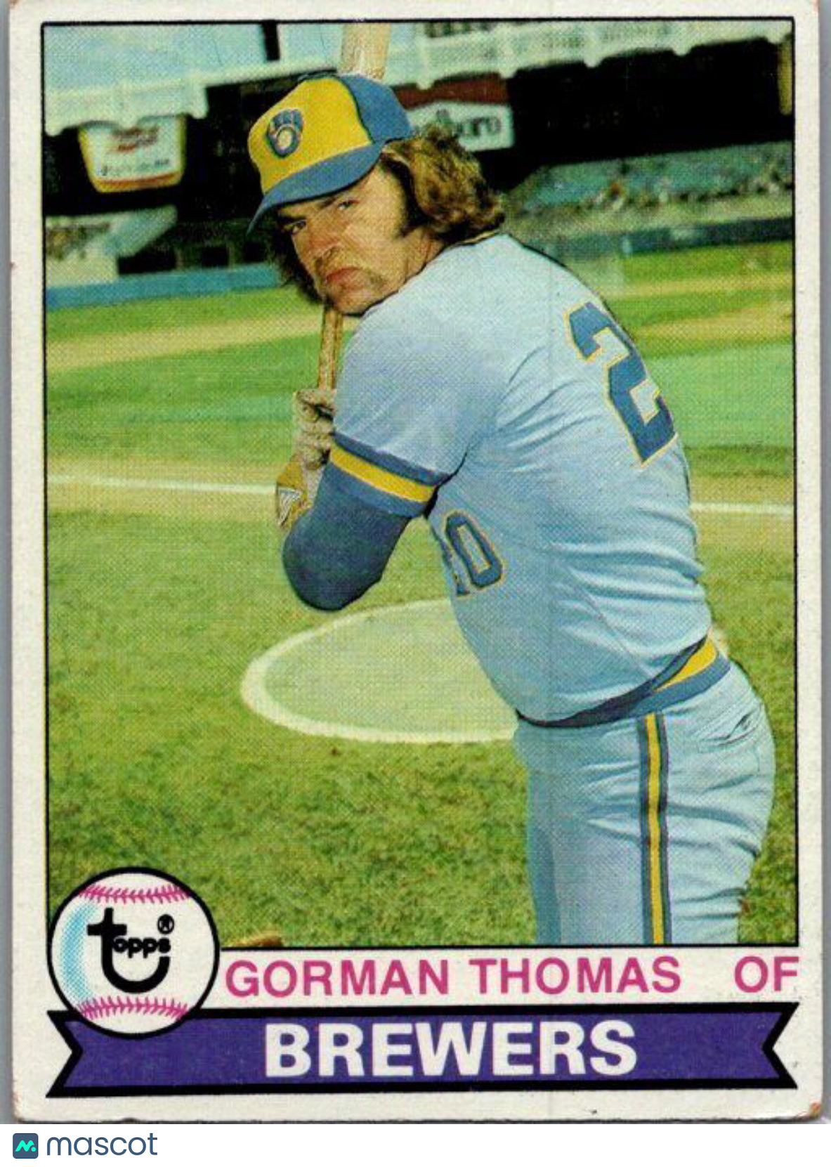 1979 Topps #376 Gorman Thomas