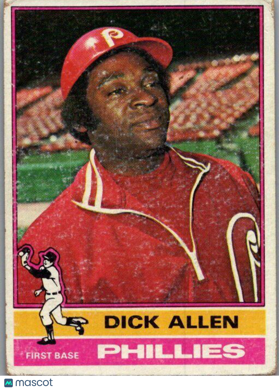 1976 Topps #455 Dick Allen