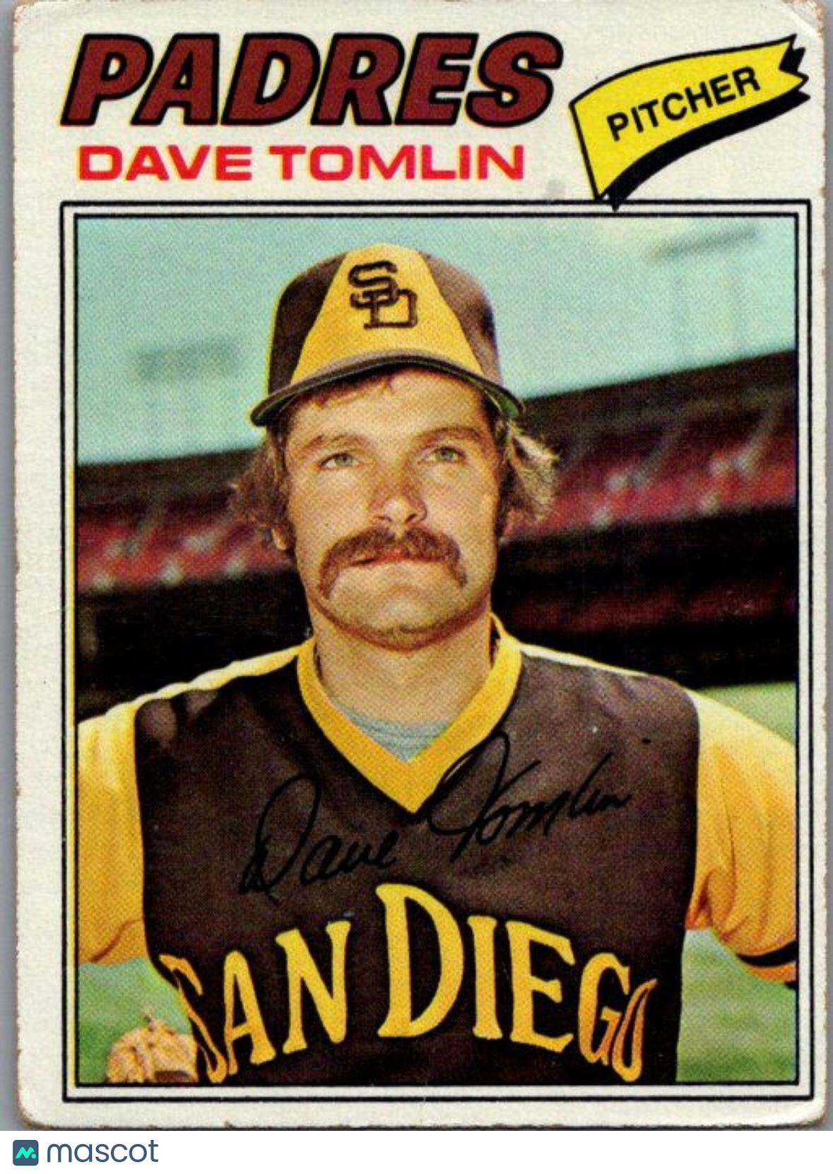 1977 Topps #241 Dave Tomlin