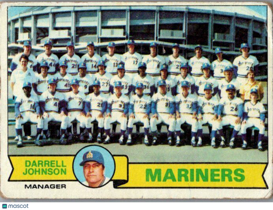 1979 Topps #659 Seattle Mariners / Darrell Johnson TC, MGR, CL Team Checklists