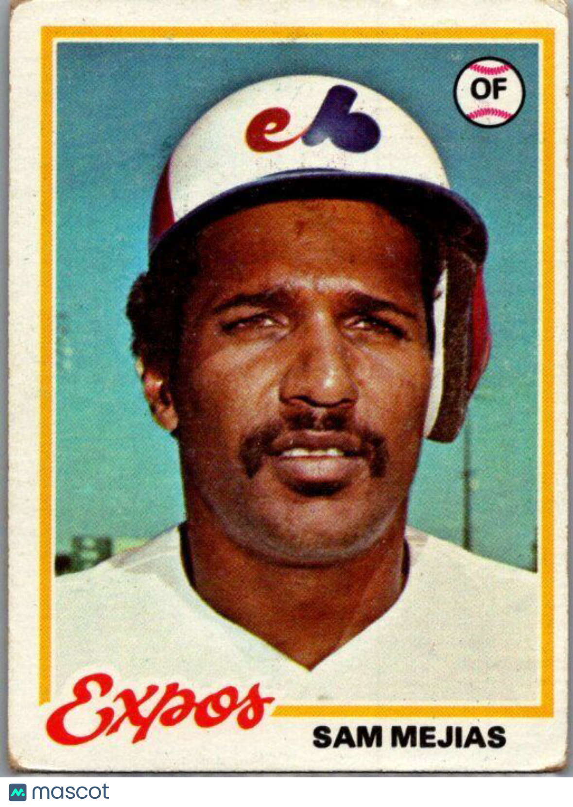 1978 Topps #576 Sam Mejias