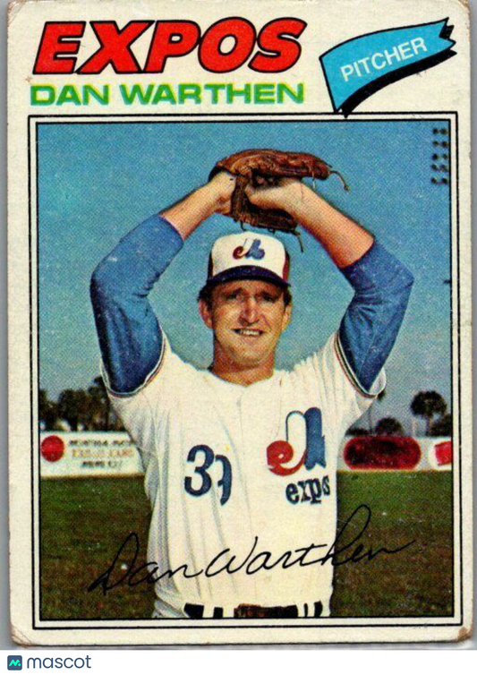 1977 Topps #391 Dan Warthen