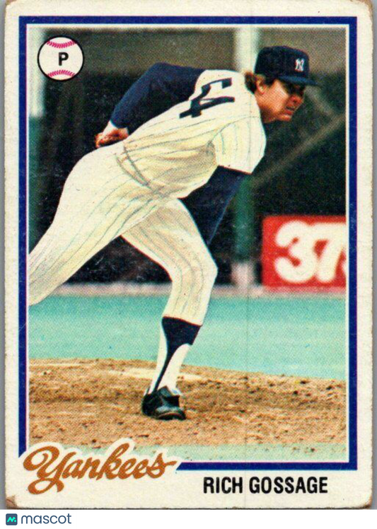 1978 Topps #70 Rich Gossage