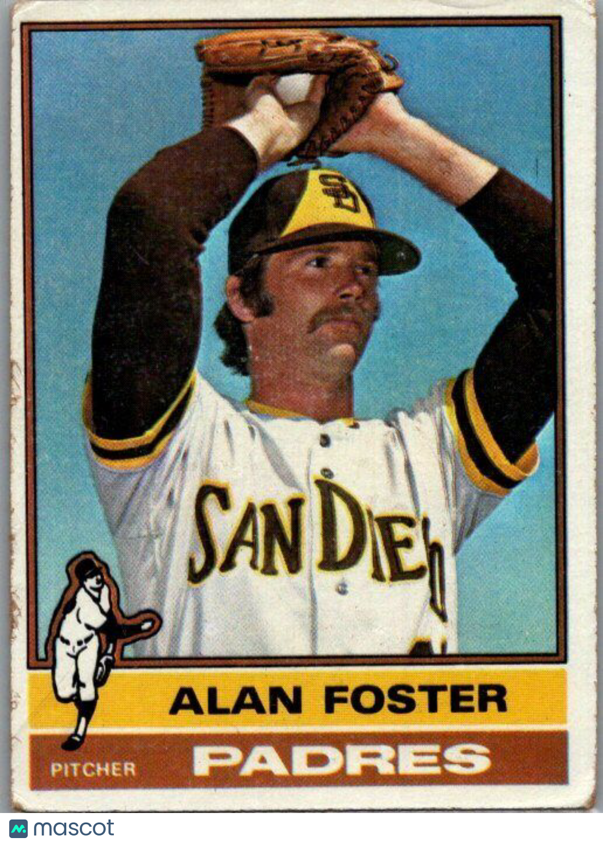 1976 Topps #266 Alan Foster