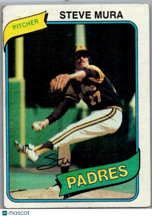 1980 Topps #491 Steve Mura