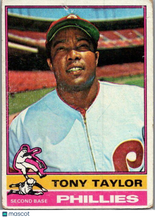 1976 Topps #624 Tony Taylor