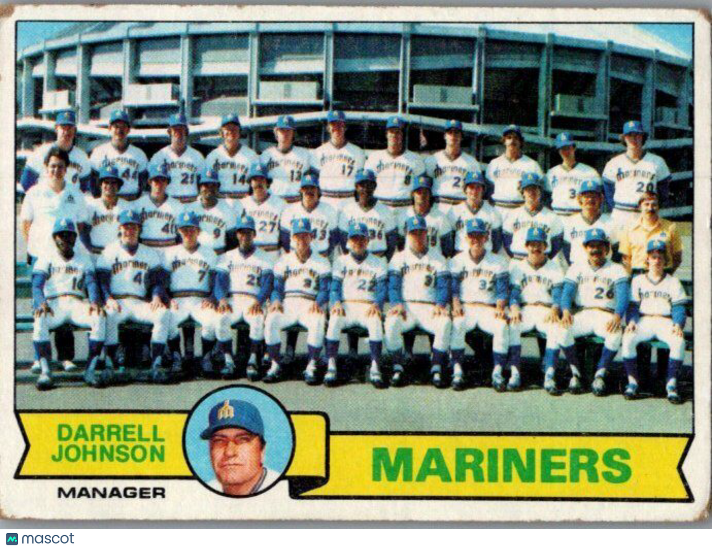 1979 Topps #659 Seattle Mariners / Darrell Johnson TC, MGR, CL Team Checklists