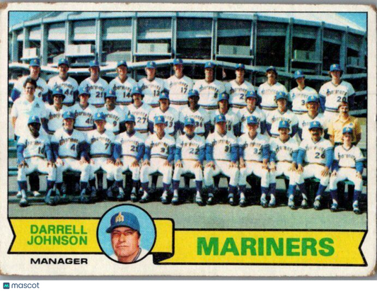 1979 Topps #659 Seattle Mariners / Darrell Johnson TC, MGR, CL Team Checklists