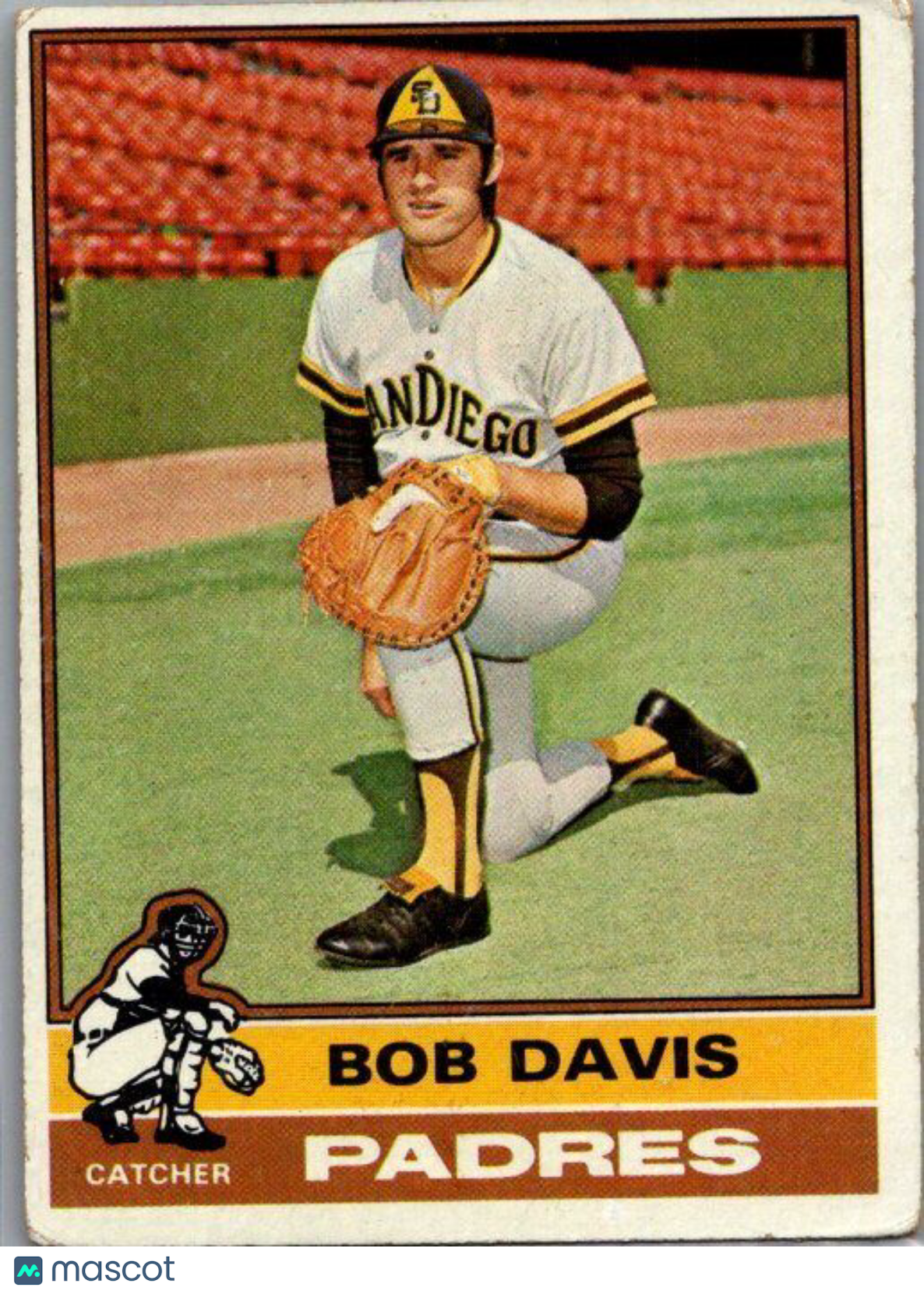 1976 Topps #472 Bob Davis