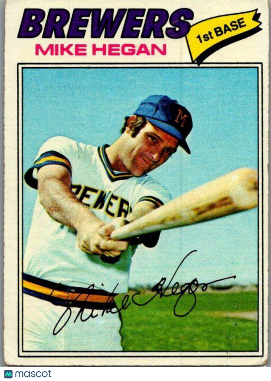 1977 Topps #507 Mike Hegan