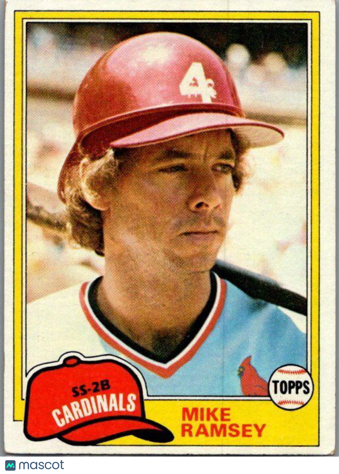 1981 Topps #366 Mike Ramsey