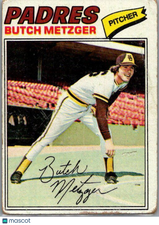 1977 Topps #215 Butch Metzger