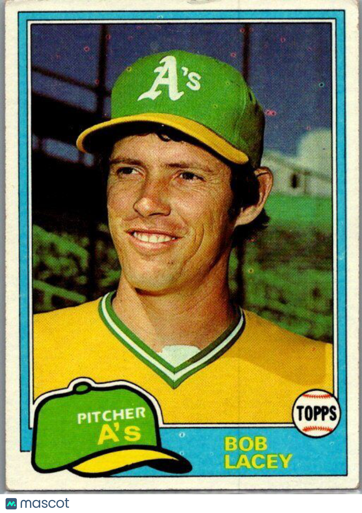 1981 Topps #481 Bob Lacey