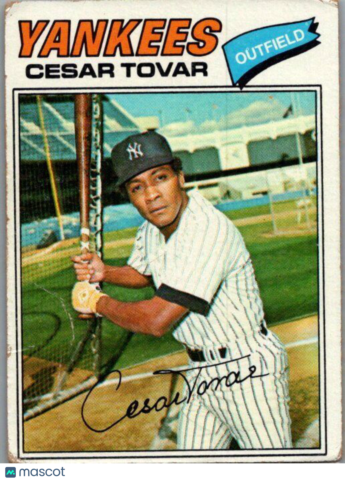 1977 Topps #408 Cesar Tovar