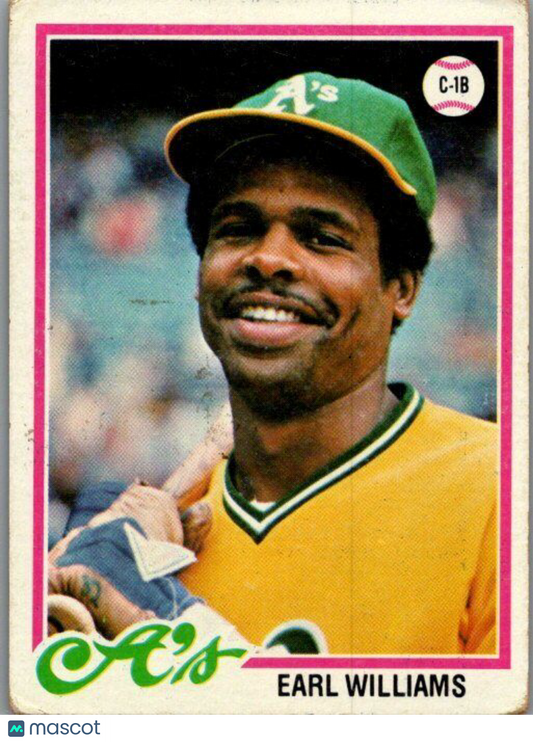 1978 Topps #604 Earl Williams